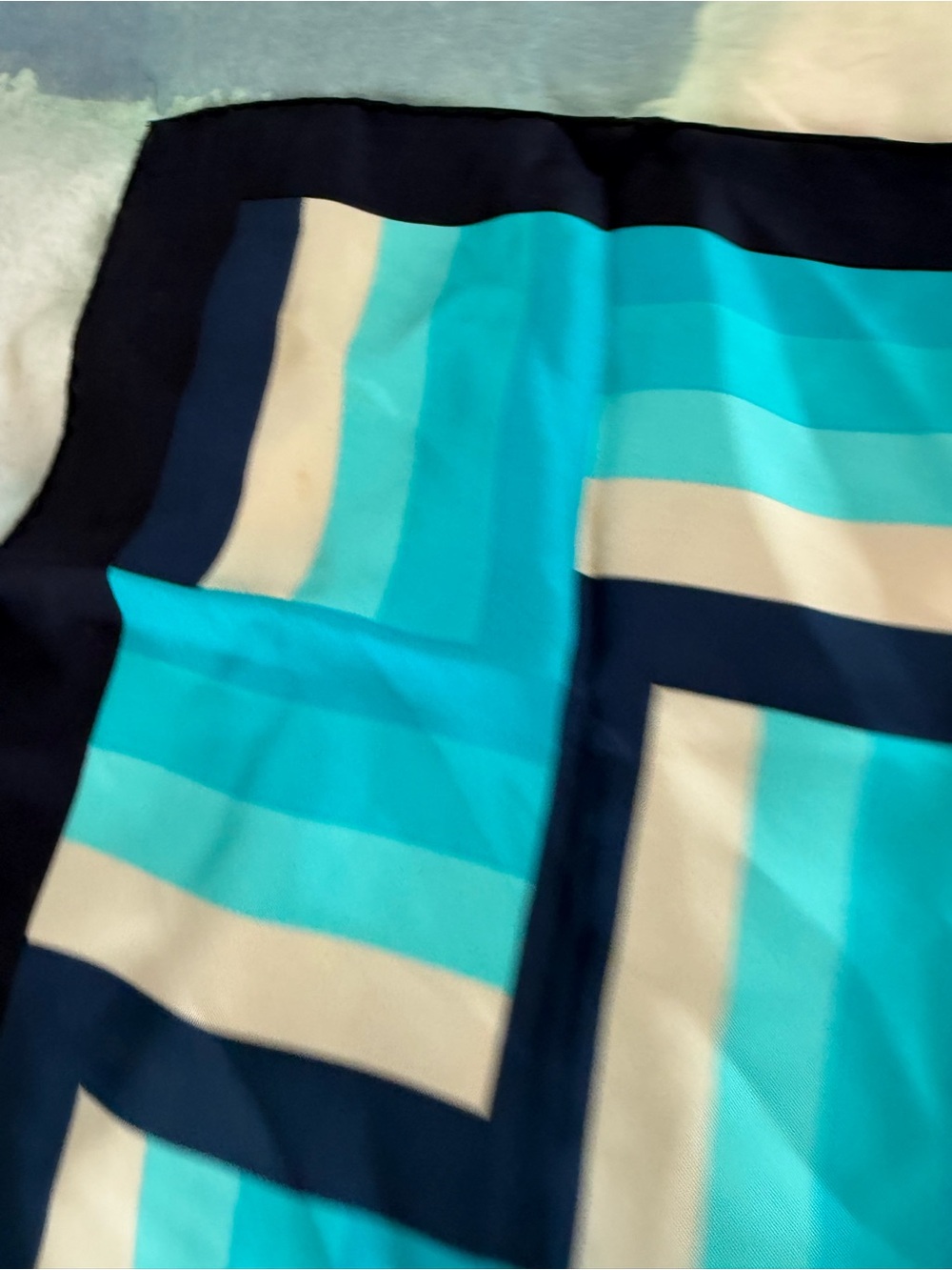 Yves Saint Laurent Silk Scarf - Picture 9 of 13